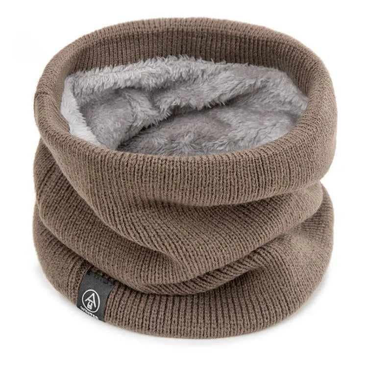 Fashion Soft Knitted Neck Warmer Sport Scarf Women Men Face Cover Winter Skating Running Warm Scarves Thick Cold-proof Collar