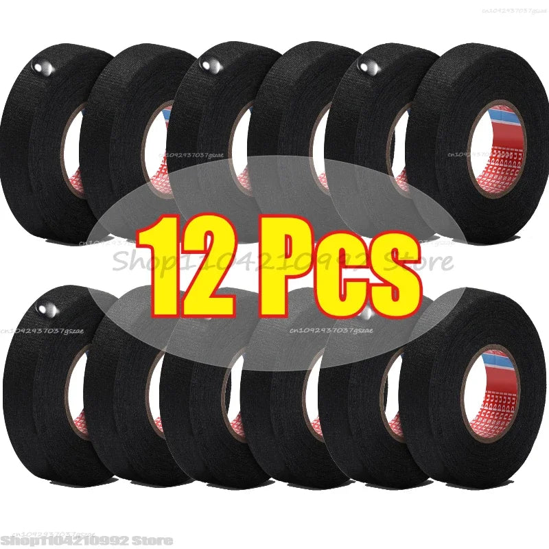 Electrical Insulating Tape Fabric Adhesive Tape Automotive Cloth Tape Sound Absorbing Tapes Heat Waterproof Resistance