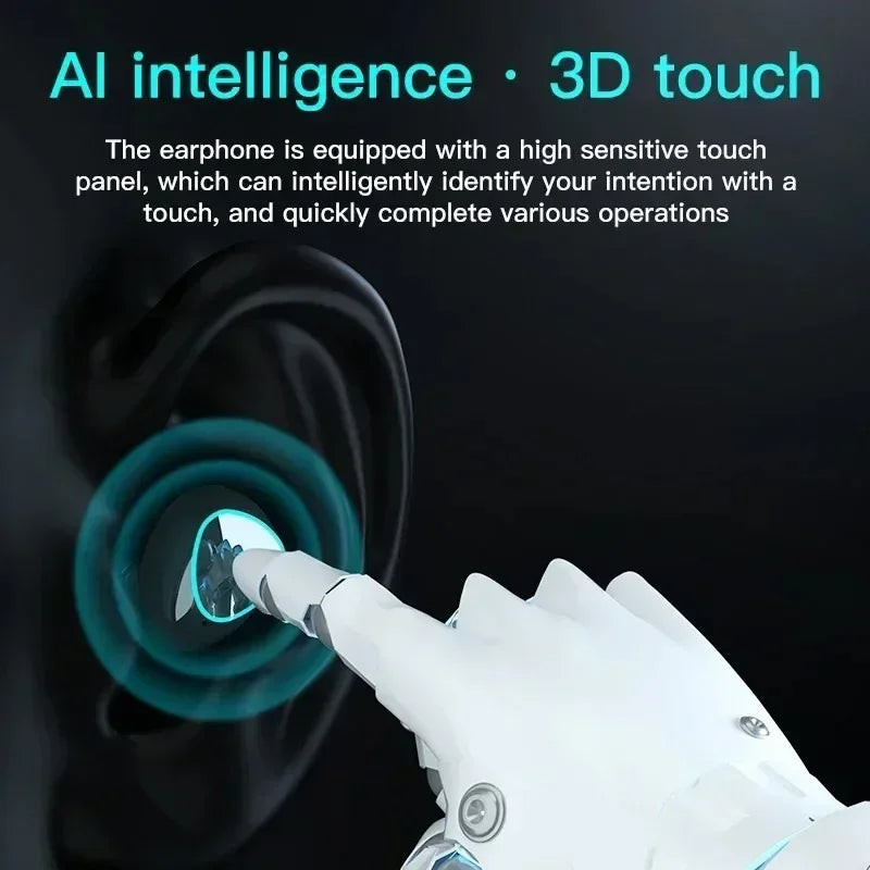 Original M10 Wireless Noise Canceling Headphones - Bluetooth Earpods with Mic, Stereo Sound & Gamer Speaker for Sports